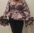 ANKARA PEPLON BLOUSE WITH PANT
